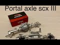 PORTAL AXLE SCX II COYUNPA/CINA | AXIAL TRX RC4WD