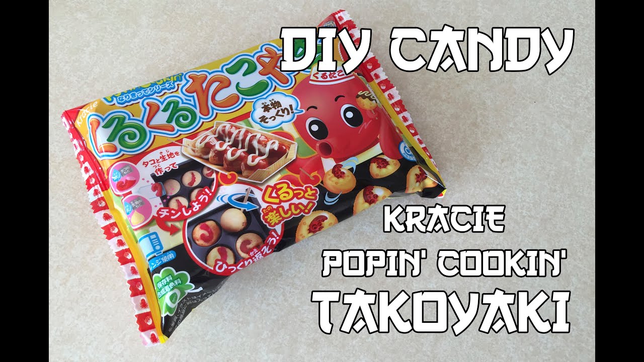 Popin Cookin Diy Candy Takoyaki Kracie English Instructions Youtube