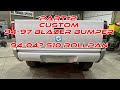 Part 2 of our custom 95 blazer rear to s10 roll pan conversion