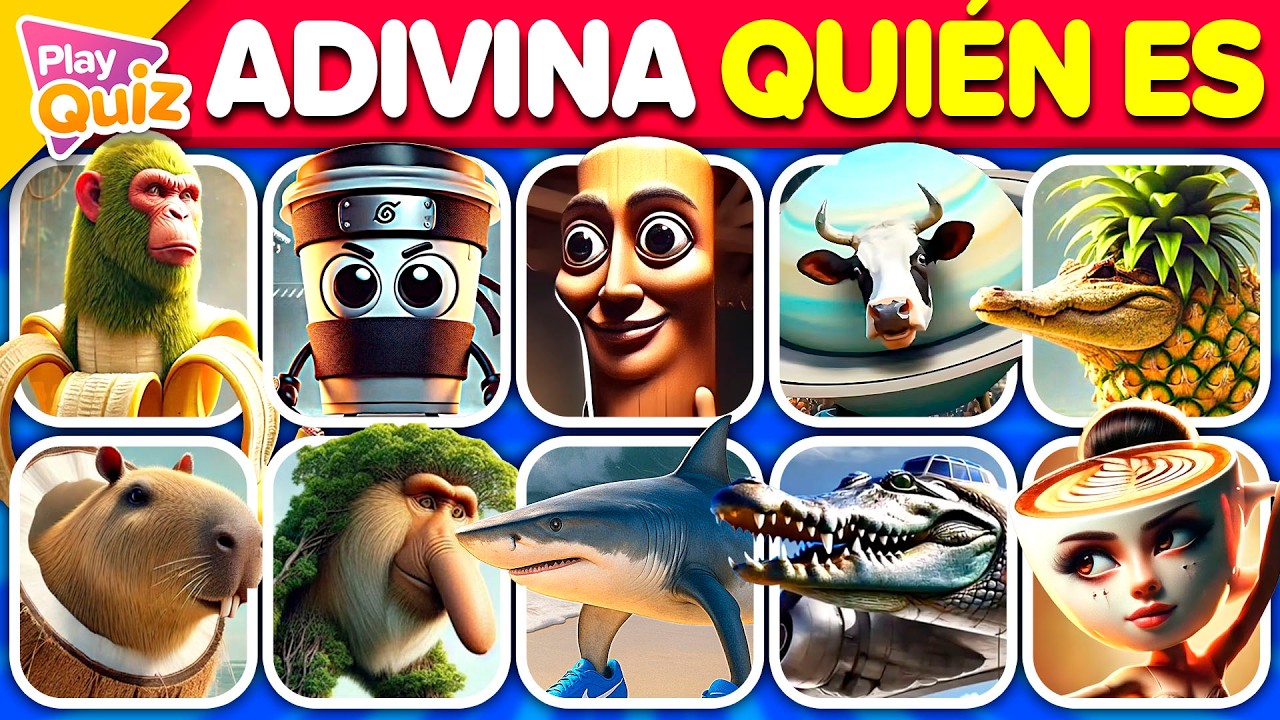 Adivina El Meme ITALIAN BRAINROT por EMOJI 🐊🦈 Tralalero, Tung tung Sahur QUE PREFIERES | Play Quiz