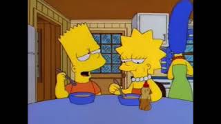 The Simpsons - Lisa threatens Bart