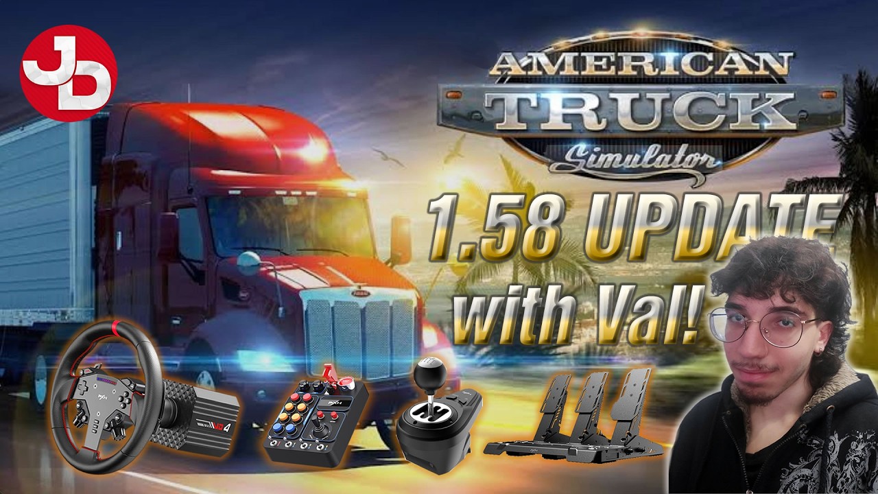 TRIPLE SCREEN FUN with VALKRIKRI! | ATS 1.58