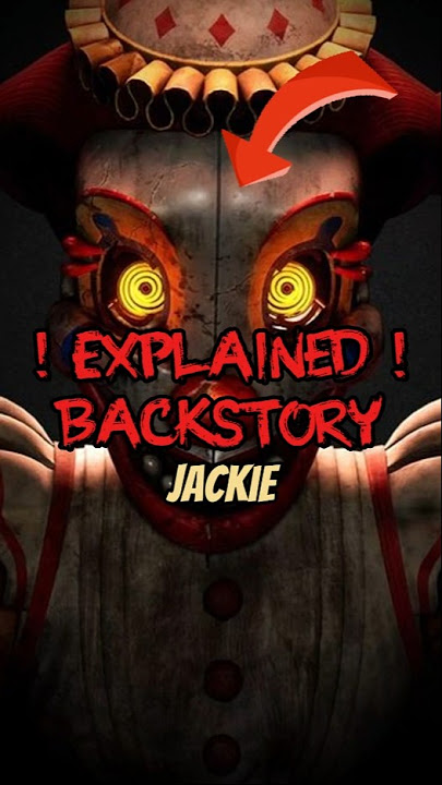Jackie Creepy Backstory‼️🤡🎁#shorts #fnaf #fivenightsatfreddys