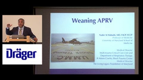 Weaning APRV, Dr. Nader Habashi