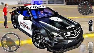 Police Car Mercedes S63 Driving - Hot Pursuit Simulator 3D - Android GamePlay screenshot 4