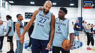 **EXCLUSIVO** Un vistazo al interior de la práctica de los Timberwolves