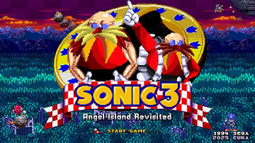 Extra Slot Eggman in Sonic 3 A.I.R ✪ Full Game Playthrough (1080p/60fps)