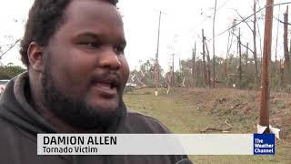 Tornado Strikes in Albany Georgia
