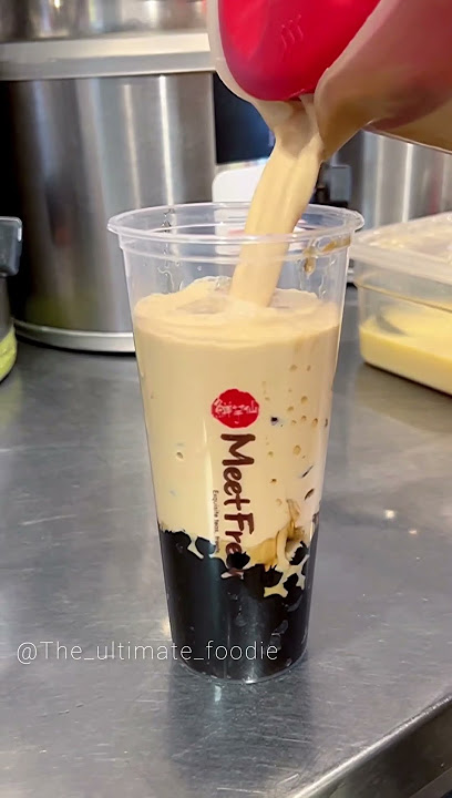 |Milk Tea Boba😋|#food #shorts #bobatea