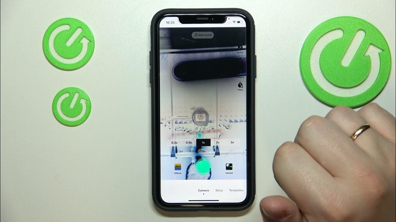 How to Get Front Flash on TikTok on an iPhone // Using the Flash Effect