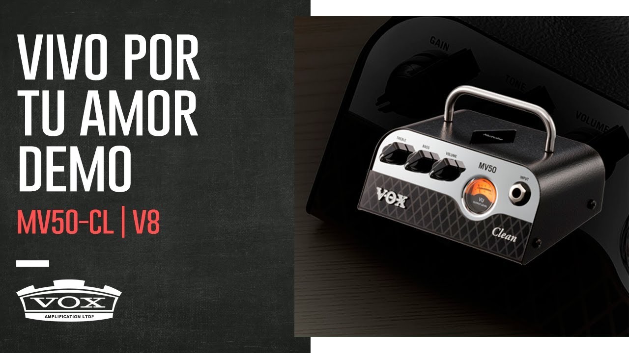 Sleduj VOX (MV50-CL - V8) | Vivo por tu amor Ft. Lucho Paredes na YouTube Sleduj VOX (MV50-CL - V8) | Vivo por tu amor Ft. Lucho Paredes na YouTube