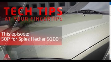 Tech Tip Ep.23: SOP Spies Hecker 9100 Full Paint & Blend Process