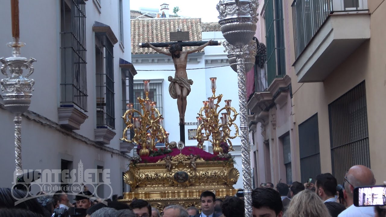 Cristo de los Desamparados. Primera Salida Procesional. Sábado de Pasión en Sevilla 2024.