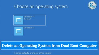 ✅ How To Delete An Operating System From Dual Boot Computer