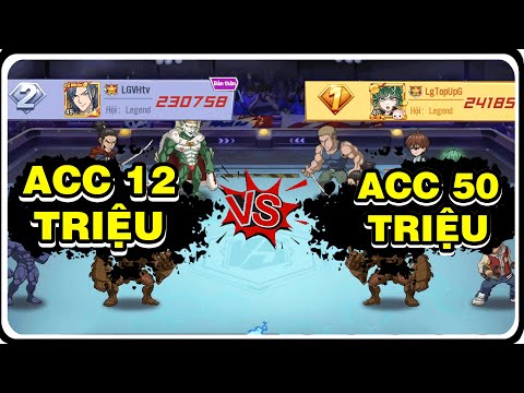 Review Acc Top 2 SV 12: Nạp Hơn 15M - ONE PUNCH MAN THE STRONGEST | Dat PH