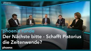phoenixRunde: Der Nächste bitte – schafft Pistorius die Zeitenwende?