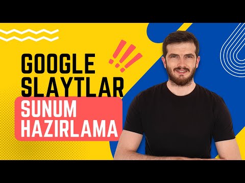 Google Slaytlar ile Etkili Sunum Hazırlama Adımları