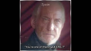 THIS IS SO ACCURATE BAHAHA #faby #cerseilannister #gameofthrones #lannister #tyrionlannister #fyp