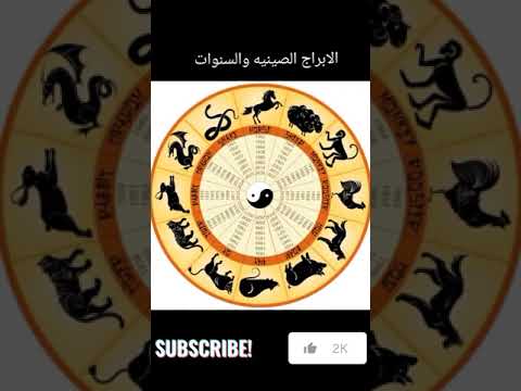 الابراج الصينيه بسنوات