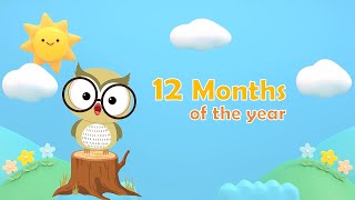 Learn the 12 Months of the Year | January to December