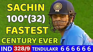 SACHIN TENDULKAR MASSIVE BATTING 100 RUNS | IND VS PAK 1ST ODI MATCH 2006 | SHOCKING BATTING EVER🔥😱