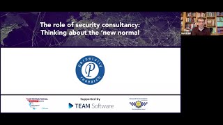 The role of security consultancy: thinking about the 'new normal'