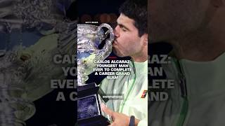 Carlos Alcaraz: youngest man ever to complete a career grand slam