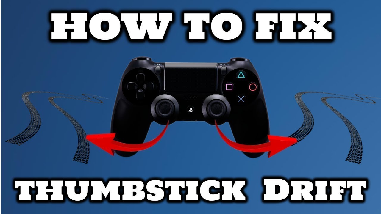 How to Get Rid Of Controller Stick Drift/Drag For Ps4 and Xbox! - YouTube