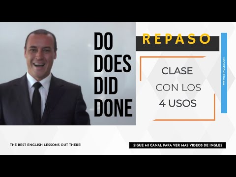 Repaso: "DO, DOES, DID, DONE"