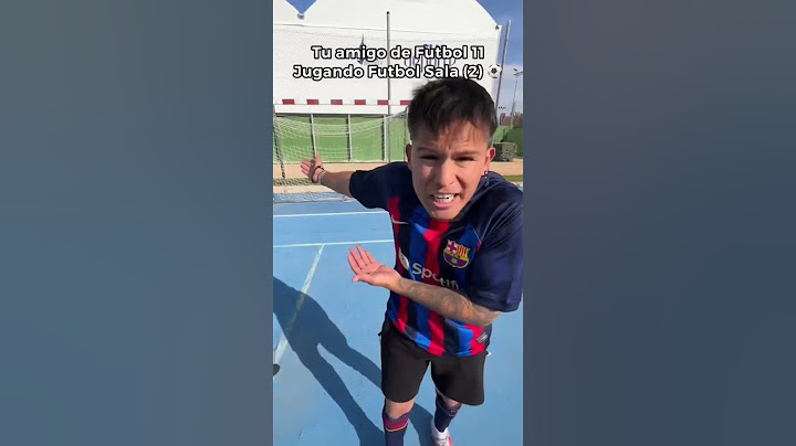 Tu Amigo De Fútbol 11 Jugando Fútbol Sala (2) ⚽️🚀 Paul Ferrer #Short