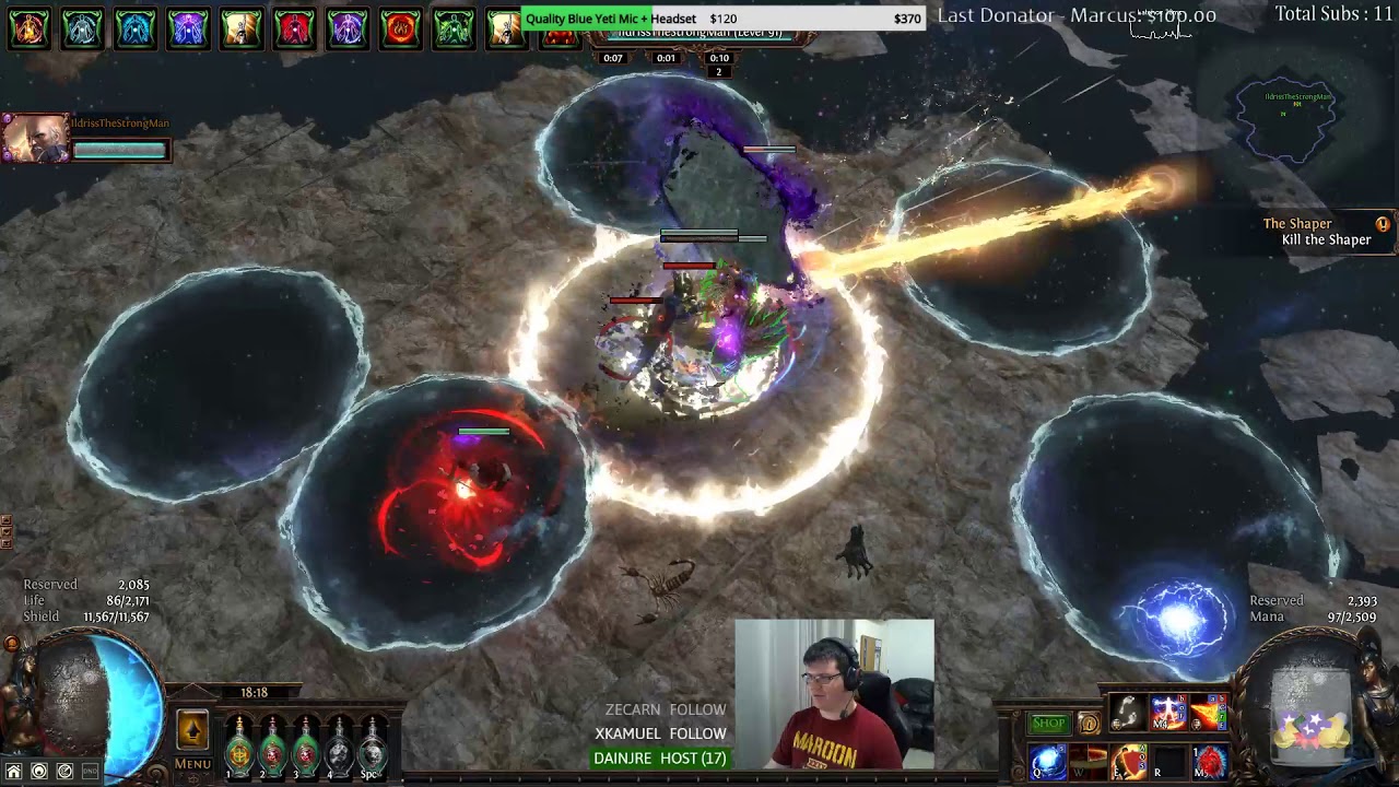 Shaper kill