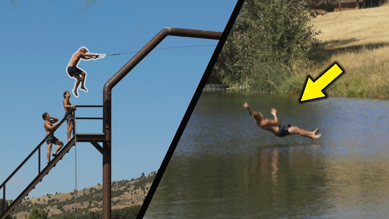 My worst rope swing flop ever