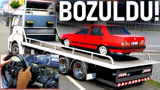 DOĞAN SLX İLE YOLDA KALDIM ÇEKİCİ ÇAĞIRDIM!  ÇEKİCİ DAYI BENİ ÇILDIRTTI  ETS 2 Mod T300RS GT