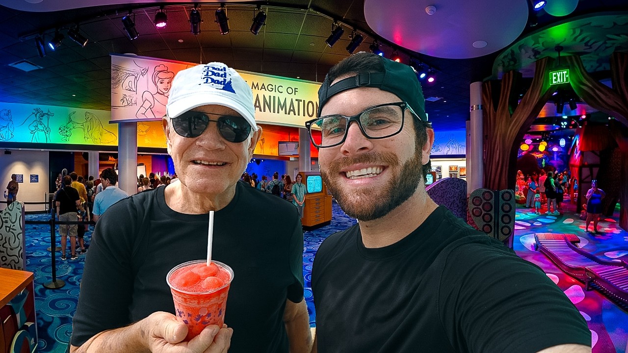 My Dad Is BACK at Disney World! His First Day Back: Disney Just Opened Something BRAND NEW!