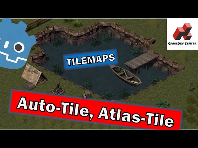 Godot Tilemap | Atlas Tiles & Auto Tiles Godot Tutorial 3.2