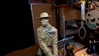 READY TO TAKE ON THE DAY Working on the Scarf and the Hat Today
Heres a link to a review of my 9 streaming Instructional Videos, on How to Sculpt in Clay, for you to look over. At the end of each review, I show you how to purchase one, two or all my videos at the end of each video.
https://adayinthelifeofalemon.blogspot.com/2021/03/david-lemons-dream-catcher-studios.html READY TO TAKE ON THE DAY Working on the Scarf and the Hat Today