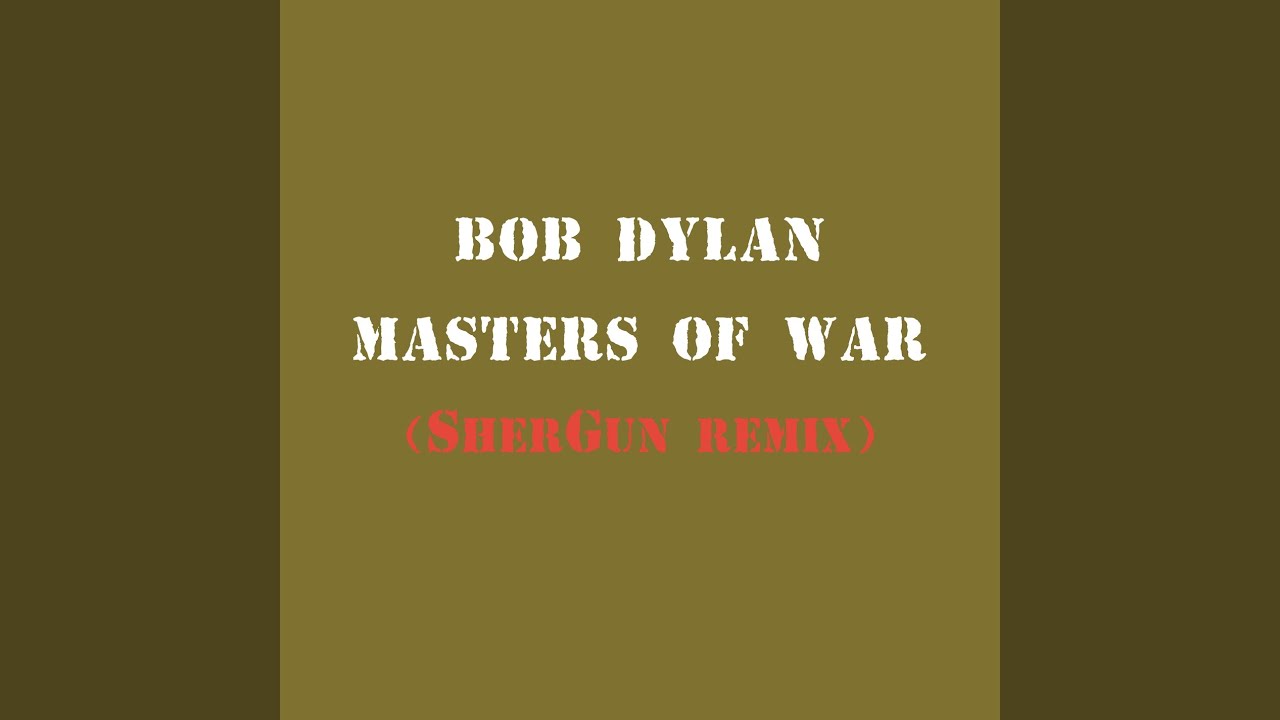 Bob Dylan - Masters of War Chords - Chordify