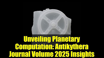 Unveiling Planetary Computation: Antikythera Journal Volume 2025 Insights