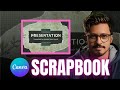 Create & Print Creative Presentation Scrapbook in Canva