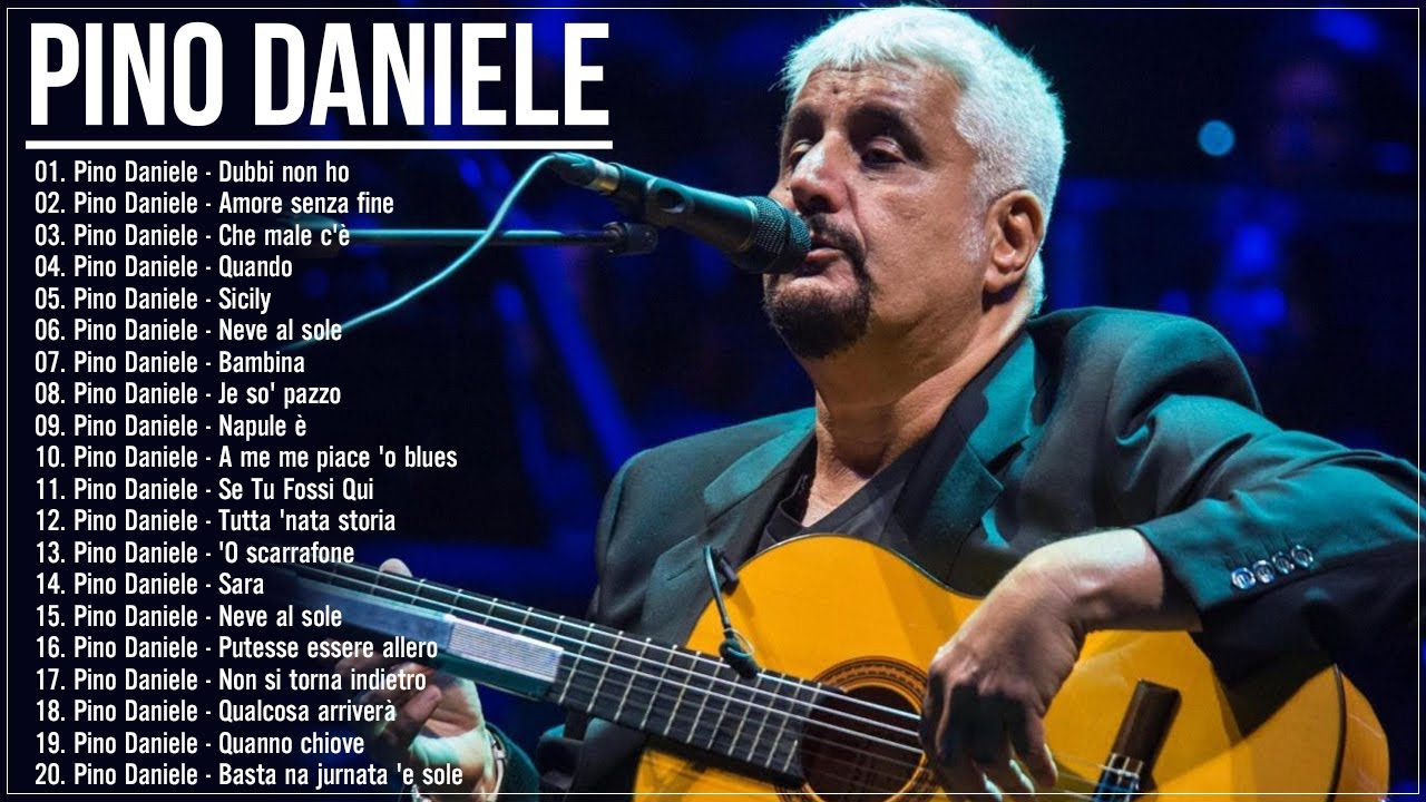 Pino Daniele Album Completo - Pino Daniele canzoni nuove 2025 - Pino Daniele concerto 2025