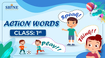 Action Words- Verbs | Action words English Class 1 #actionwords #englishgrammar