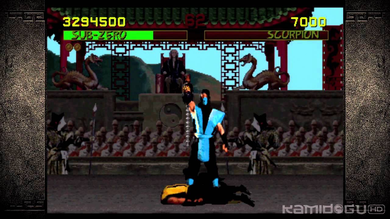 Mortal Kombat  Sub-Zero's Head Rip Fatality 