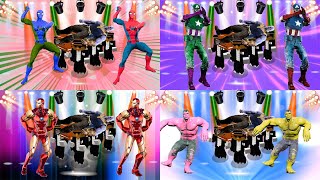 Top Superheroes Dance | Funny Puzzle | Game | Avengers | coffin dance | SD FRAMES