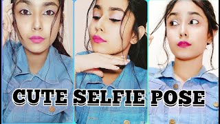 Cute selfie poses || Idea for what's app Instagram and Facebook profile screenshot 3