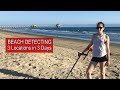 Beach Metal Detecting | 3 Beaches in 3 Days