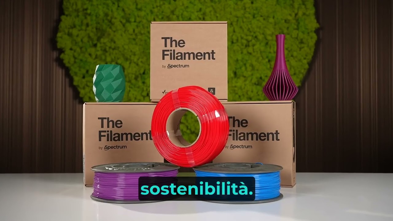 THE FILAMENT by Spectrum: Il Filamento Piu Preciso d'Europa? | Perfetto per Bambu Lab AMS