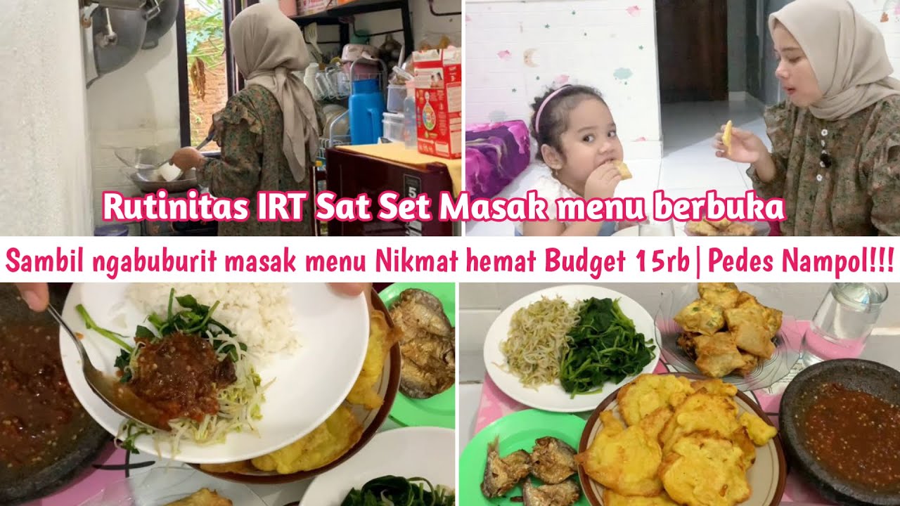 SAT SET MASAK MENU BUKA PUASA NIKMAT HEMAT‼️ - YouTube
