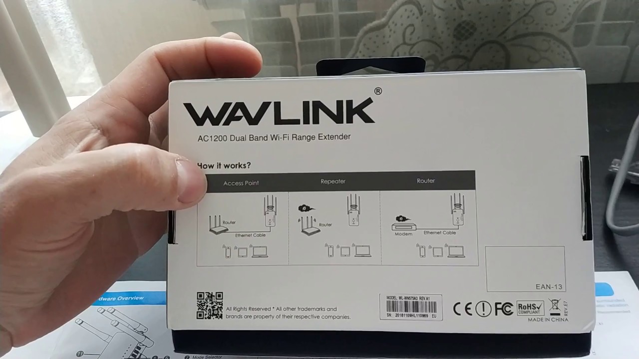 WAVLINK AC1200 Wi-fi роутер - YouTube