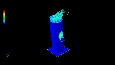 Simulation of high velocity impact in fluid-filled container with Abaqus- MSFLD damage