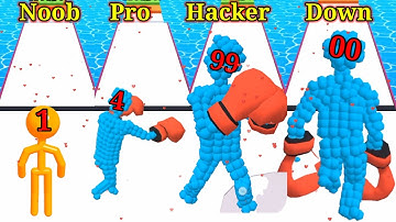 Balls Master | Noob vs Pro vs Hacker vs Down in balls master game video New Update